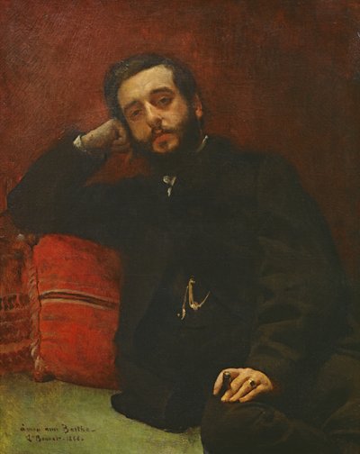 Porträt von Adrien Barthe, 1866 von Leon Joseph Florentin Bonnat